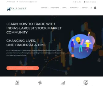 Imstocks.in(India's Largest Stock Trading Community) Screenshot