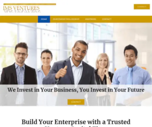 Imsventures.com(Venture Capital Firm) Screenshot