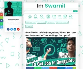 Imswarnil.com(#Swarnil) Screenshot