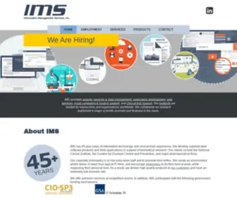 Imsweb.com(Information Management Services) Screenshot