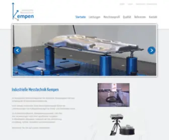 IMT-Kempen.de(Industrielle Messtechnik Kempen) Screenshot