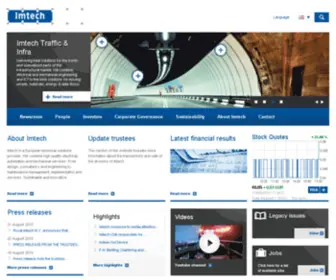 Imtech.com(Royal Imtech NV) Screenshot