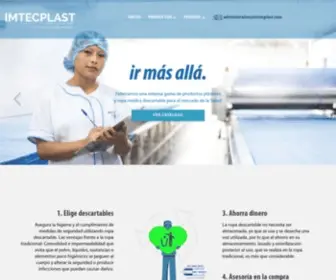 ImtecPlast.com(Servicios e insumos médicos) Screenshot