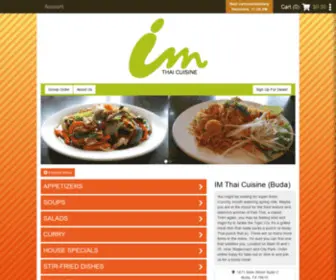 Imthaicuisine.com(IM Thai Cuisine) Screenshot