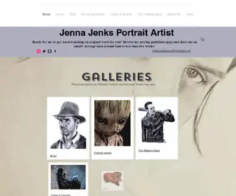 Imtherealjenna.com(JennaJenksPortraits) Screenshot