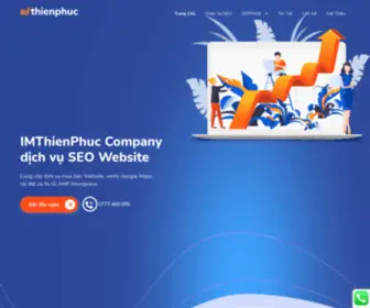 Imthienphuc.com(Dịch vụ hỗ trợ SEO) Screenshot