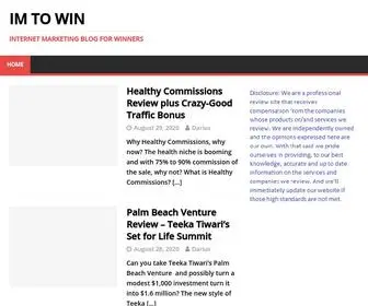 Imtowin.com(IM To Win) Screenshot