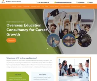 Imtpconsultants.com(Overseas Educational Consultants) Screenshot