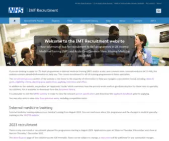 Imtrecruitment.org.uk(IMT Recruitment) Screenshot