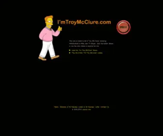 Imtroymcclure.com(This site) Screenshot