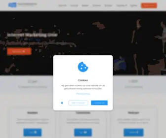 Imu.nl(Internet Marketing Unie) Screenshot
