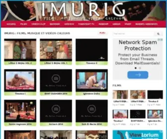 Imurig.org(Films, musique et vidéos chleuhs amazigh) Screenshot