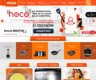 Imusa.com.co(Expertos en artículos de cocina y productos para el hogar) Screenshot