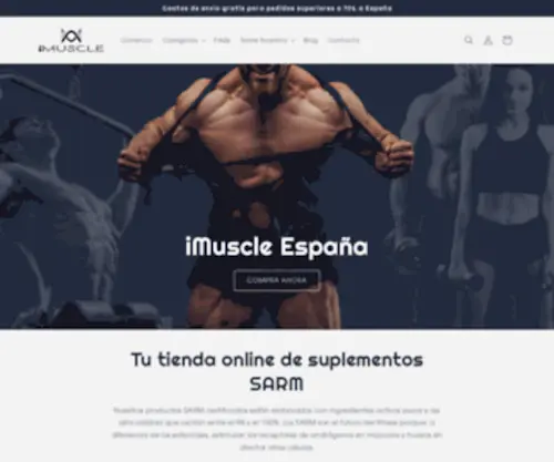 Imuscle.es(IMuscle SARMs España) Screenshot
