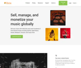 Imusician.pro(Sell Your Music Online) Screenshot