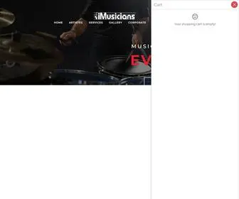 Imusiciansevents.com(IMusicians) Screenshot