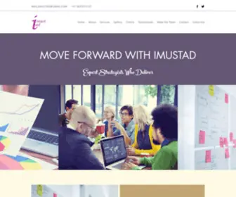 Imustad.com(Marketing Agency) Screenshot