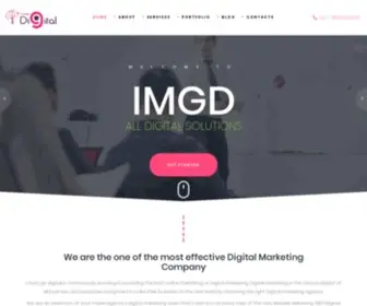Imustgodigital.com(I Must Go Digital) Screenshot