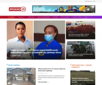 Imvano.rw(Amakuru Agezweho mu Kinyarwanda) Screenshot