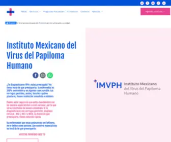 IMVPH.com.mx(Inicio) Screenshot