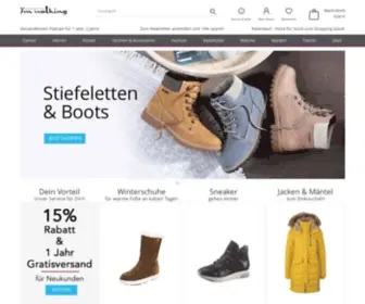 Imwalking.de(Schuhe Online Shop ▷ Schuhe auf Rechnung kaufen) Screenshot