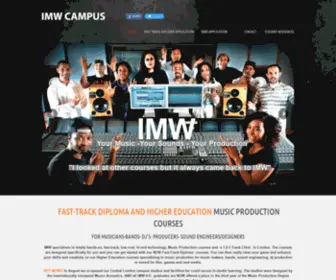 IMW.co.uk(IMW Campus London) Screenshot