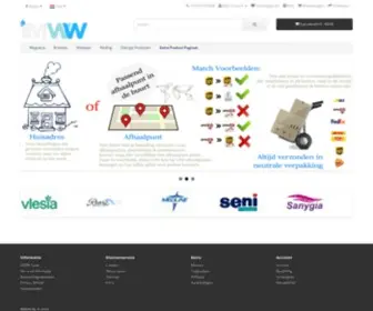 IMWW.nl(Webwinkel voor Incontinentiemateriaal) Screenshot