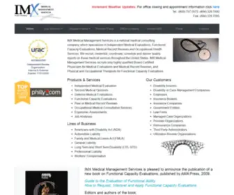 Imxmed.com(A QTC Company) Screenshot