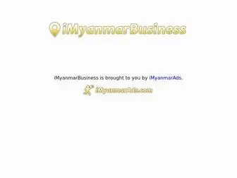 Imyanmarbusiness.com(IMyanmarAds) Screenshot