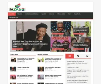 Imzansi.com(South African News) Screenshot