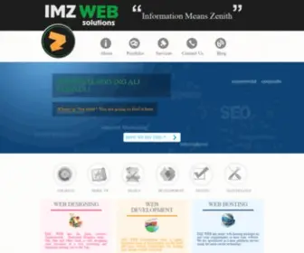 Imzweb.com(IMZ WEB Design) Screenshot