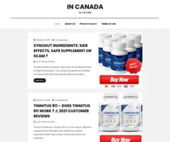 IN-Canada.org(In Canada) Screenshot