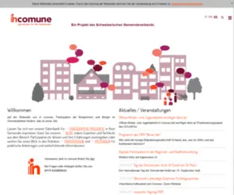 IN-Comune.ch(In comune) Screenshot