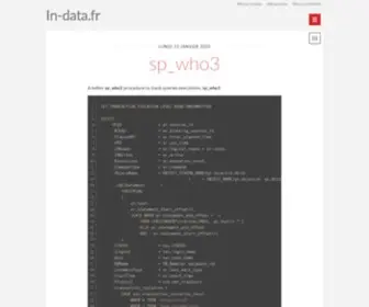 IN-Data.fr(IN Data) Screenshot