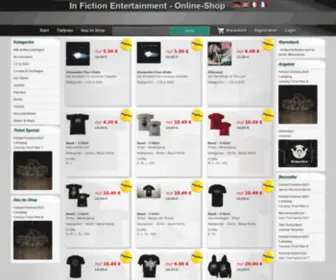 IN-Fiction.shop(In Fiction Entertainment) Screenshot