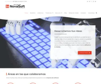 IN-Novasoft.com(Desarrollo de software y aplicaciones) Screenshot