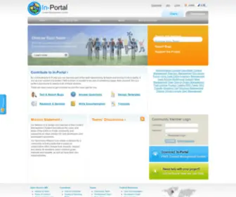 IN-Portal.org(The mission of the In) Screenshot