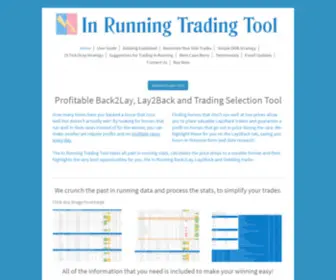 IN-Running-Trading-Tool.co.uk Screenshot