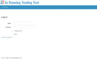IN-Running-Trading-Tool.org.uk Screenshot