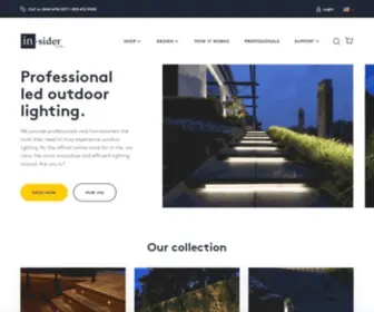 IN-Sider.com(We believe in providing more than just great lighting. Our goal) Screenshot