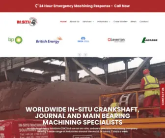 IN-Situ.co.uk(Crankshaft & Journal Machining Engineers) Screenshot