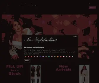 IN-STylefashion.com(Fashion wholesale) Screenshot
