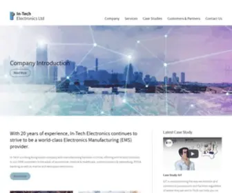 IN-Tech.com.hk(In-Tech Electronics Ltd) Screenshot