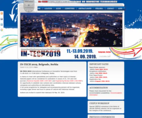 IN-Tech.info(IN-TECH International Conference on Innovative Technologies) Screenshot