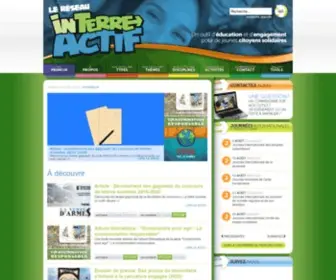 IN-Terre-Actif.com(Réseau In) Screenshot