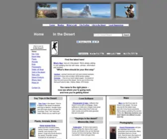 IN-The-Desert.com(Comprehensive source of reliable information about the desert) Screenshot