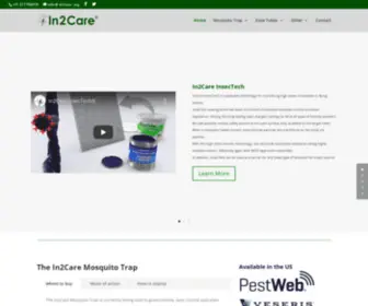 IN2Care.org(Home) Screenshot