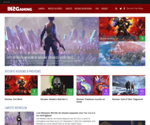 IN2Gaming.com(Multiplatform gaming magazine) Screenshot