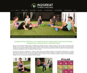 IN2Greatfitness.com.au(In2great fitness) Screenshot