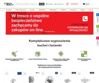 IN360.pl(Wyposażenie łazienek) Screenshot